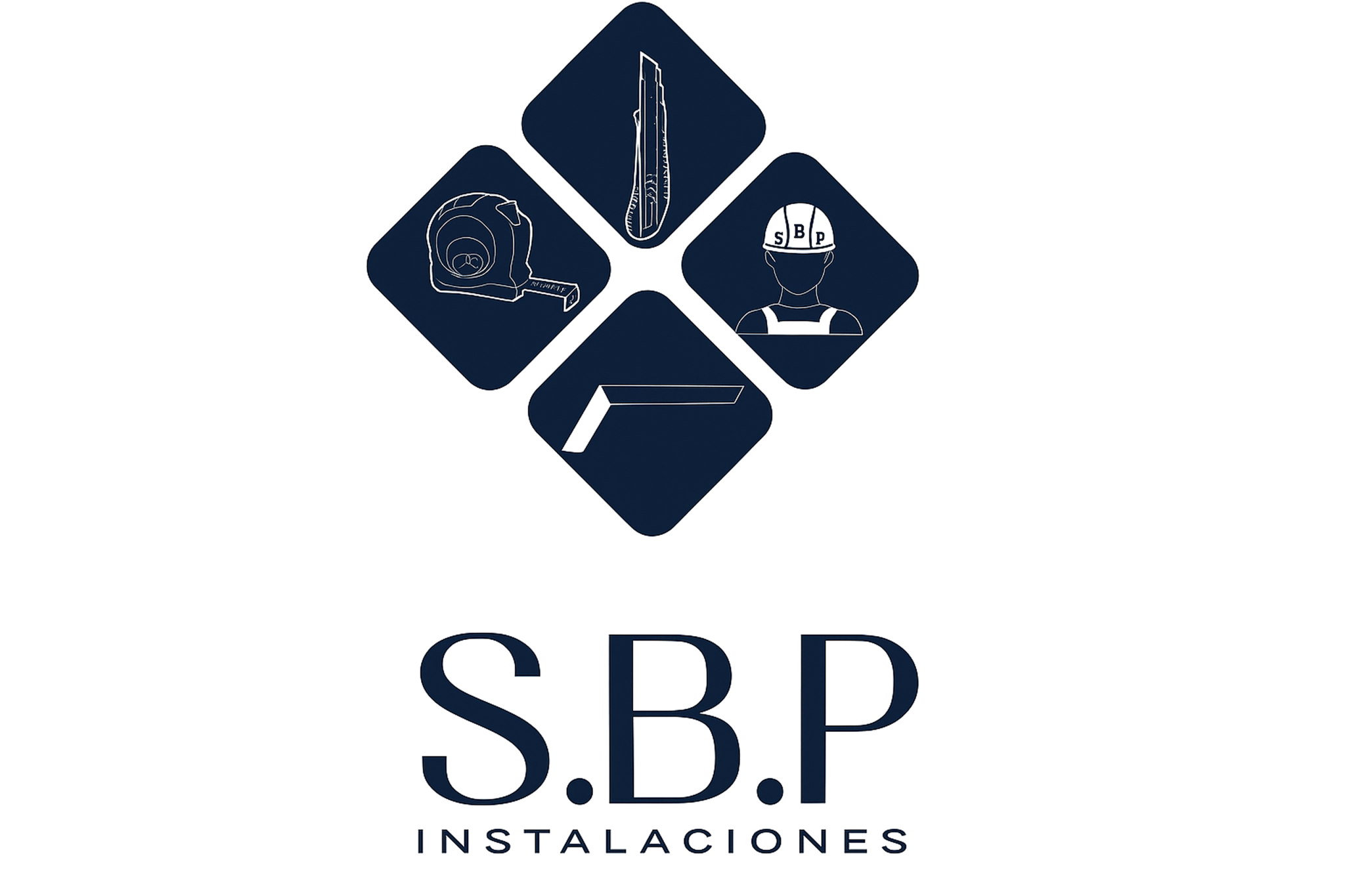 Logo de SBP INSTALACIONES SAS, expertos en instalación de pisos vinílicos y laminados.